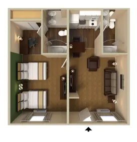 Extended Stay America Suites - Portland - Tigard - Chambre