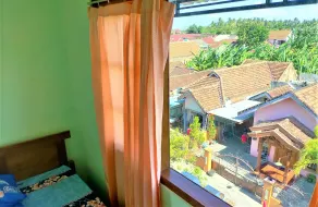 Kendang Kempul Hostel - Ausblick vom Zimmer