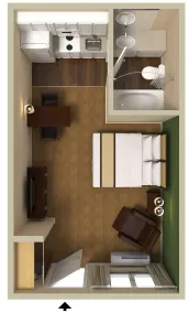 Extended Stay America Suites - Seattle - Tukwila - Chambre