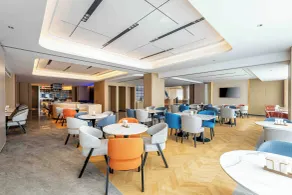 Holiday Inn Express Shanghai PVG Airport Zhuqiao - Free shuttle bus to Pudong Airport and Disneyland - Restaurant