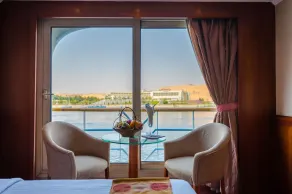MS Nephtis Nile Cruise - Vista do quarto