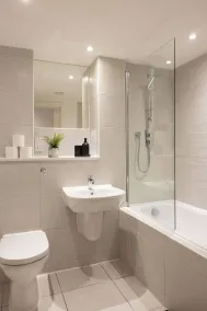 Spacious Manchester City Condo - Parking - Next To AO Arena - Local Attraction & Transport Links - Badrum