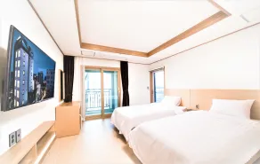 Hotel Run - Vue de la chambre