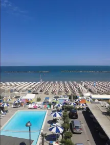 Hotel Italia - Ausblick vom Zimmer