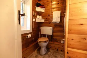 Rustic Log cabin in Snowdonia By Seren Short Stays - Badeværelse