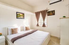 Denim House byRedOlive2BHKNandi HillsNr Airport - Chambre
