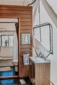Salterra Glamping - Badezimmer