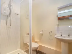 Casa rural con jardín | Vistas a la playa - Baño