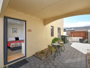 Bella Vista Motel Dunedin - Ausblick vom Zimmer