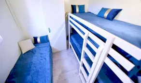 Mobil home avec sauna, barbecue et terrasse - Chambre