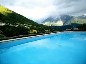 Studio With Panoramic View - Piscina
