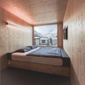 Revier Mountain Lodge Saas-Fee - Chambre