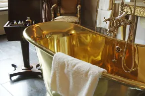 The Swan Hotel, Wells, Somerset - The Coaching Inn Group - Salle de bain