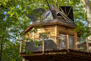 Nid'en'Ô cabanes et spa Lot et Dordogne - Zimmer