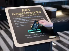 APA Hotel Nagano - Check-in/check-out kiosk