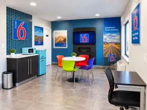 Motel 6 Amarillo, TX - West - Sitzecke in der Lobby