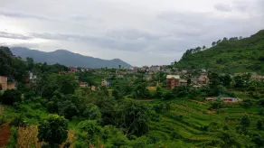 Bandipur Village lnn - Ausblick vom Zimmer