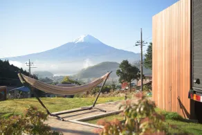 Dot Glamping 富士山 - Vista dalla camera
