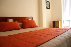 Hotel Señorial Tlaxcala - Ausblick vom Zimmer