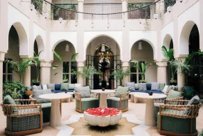Riad Nashira & Spa - Entrée intérieure