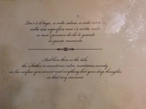 Villa Marilena: fritliggende hus med direkte adgang til søen - Reception