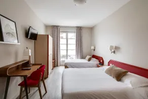 Hôtel Marguerite Orléans (France) - Vue de la chambre