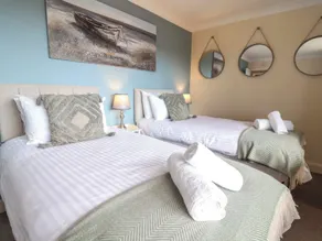 Cottage avec jardin et barbecue - Chambre