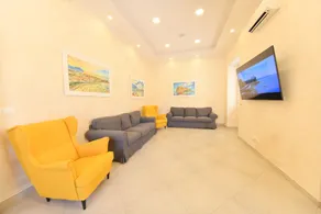 Albergo Atlantic - Área de estar no saguão