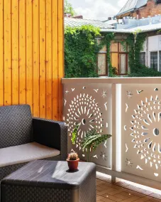 Alma Boutique Hotel - Ausblick vom Zimmer