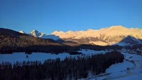 Schloss Hotel & Spa Pontresina - View from room