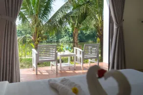 Luna Villa Hoi An Private Pool Villa - Ausblick vom Zimmer