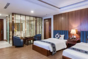 Bamboo Sapa Hotel - Vue de la chambre