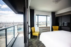 Le Barracuda & Spa, pieds dans l'eau, vue mer, espace bien-être offert - Ausblick vom Zimmer