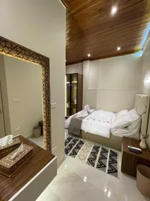 AKHNATON Pyramids View Hotel With Rooftop Access & free airport pickup - Room