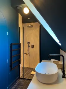 Bienheureux Hôtel & Restaurant - Bathroom
