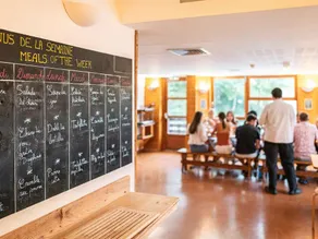 Auberge de Jeunesse HI La Clusaz - Restaurant