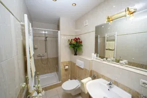 Hotel Restaurant Zum Goldenen Anker mit Hallenbad & Wellnessbereich - Bathroom