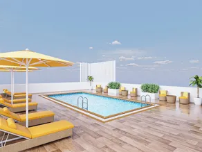 Bloom Hotel - Taloja, Navi Mumbai - Pool auf dem Dach