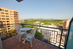 Checkin Blanes - Ausblick vom Zimmer