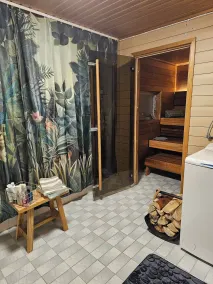 Carelian Pearl House in Ilomantsi Eastern Finland - Badezimmer
