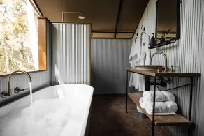 Paperbark Camp - Badezimmer