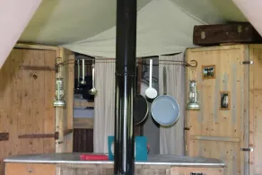 Domaine Bonneblond - Tentes Glamping - Angolo cottura privato