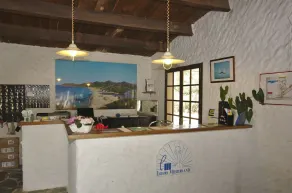 Village Ostriconi Camping, udlejning mobile homes 700 m fra P - Reception