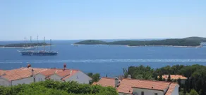 J&B Holiday House Hvar - Ausblick vom Zimmer