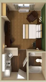 Extended Stay America Suites - Baltimore - Glen Burnie - Chambre