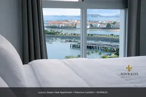 80M Luxury Ocean View Apartment PH The Sands, Next to Hilton - Room