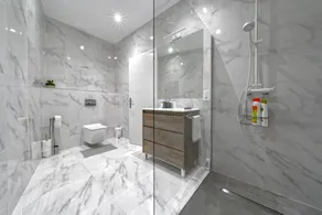 CASA VERDE Comfortable Air-Conditioned Modern Apartments - Badezimmer