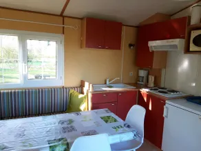Camping des 2 Rives - Cocina básica privada