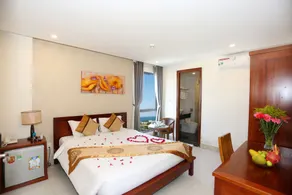 Son Tra Green Hotel & Apartment - near the My Khe beach, Son Tra Peninsula, Linh Ung Pagoda - Habitación
