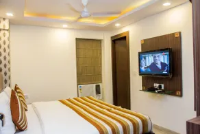 Hotel Pawan Plaza - Near BLK and Ganga Ram Hospital - Karol Bagh - Vista do quarto